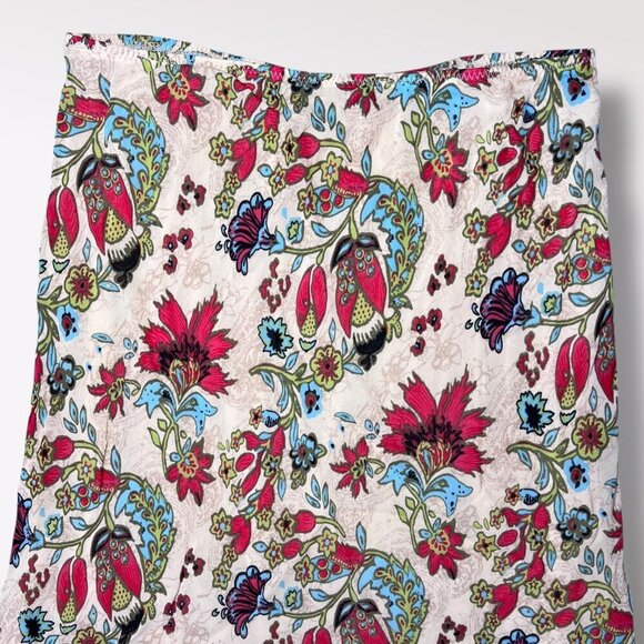 Cecilia Classics Floral Midi Skirt Y2K Boho Size Small - Picture 2 of 9